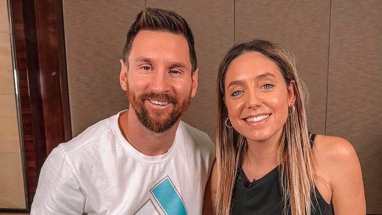 El día que Sofi Martínez entrevistó mano a mano a Lionel Messi.