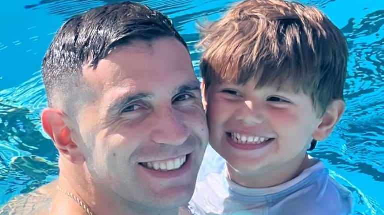El Dibu Martínez le dedicó un sentido posteo a su hijo Santino.