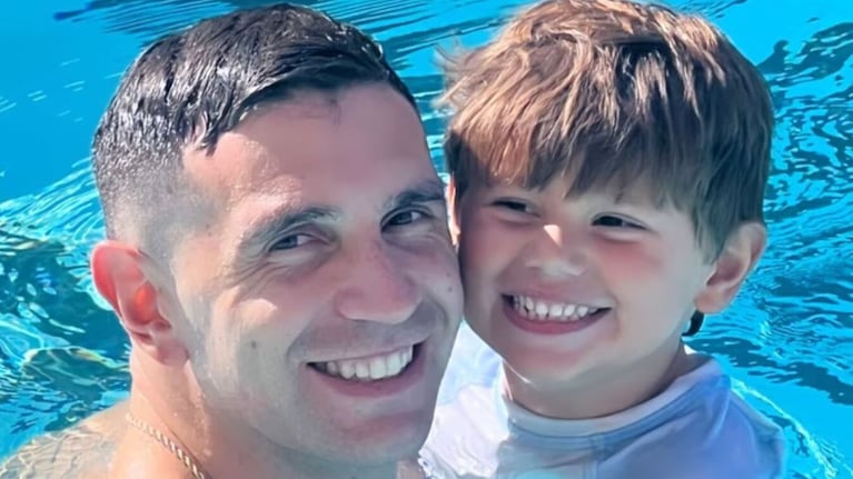El Dibu Martínez le dedicó un sentido posteo a su hijo Santino.