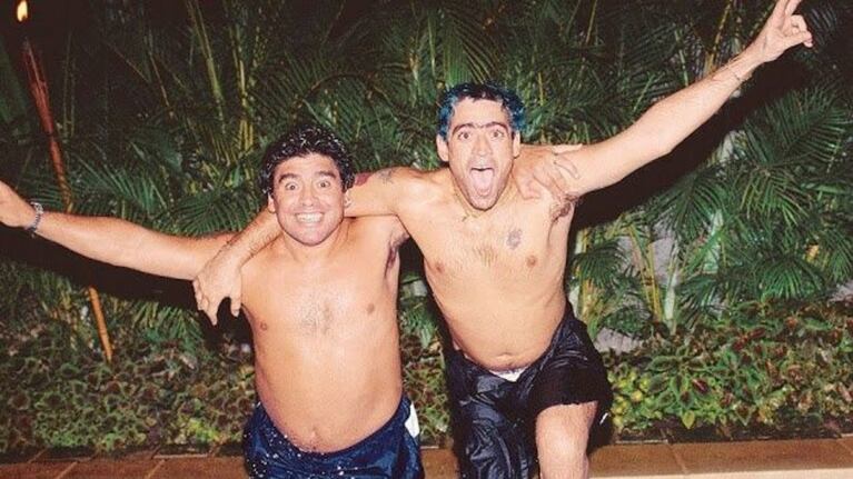 El Diego y el "Potro" en Cuba.