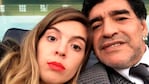 El Diez trató de explicar la causa por la que no estuvo en el casamiento de su hija,