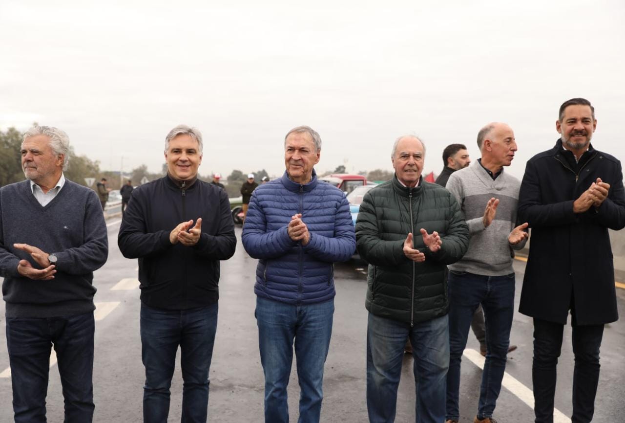 El dirigente habló después del acto de inauguración de un nuevo distribuidor en Av. Circunvalación. 