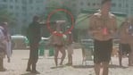 El disparo y las amenazas ocurrieron mientras había hinchas de la T en la playa.