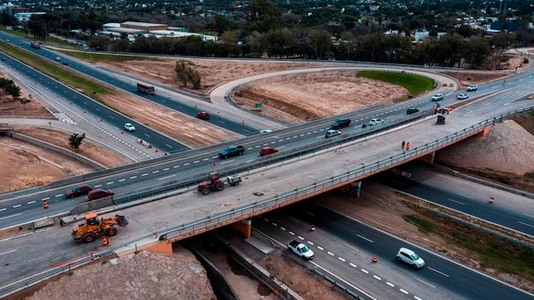 El distribuidor de Camino a San Carlos-avenida O'Higgins y Circunvalación traerá alivio en el tránsito.