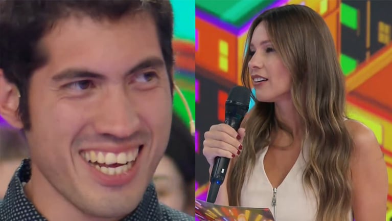 El divertido reto de Pampita a un cordobés en Los 8 Escalones.