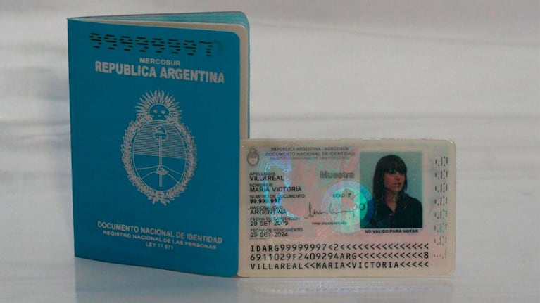 El DNI libreta celeste se aceptará sólo hasta marzo.