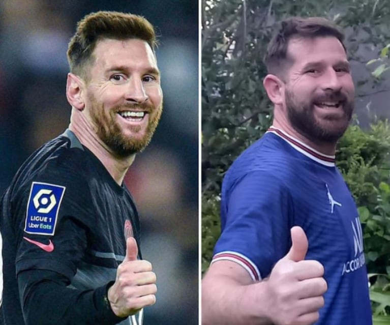 El doble de Messi que sorprende con su parecido y divierte con sus videos