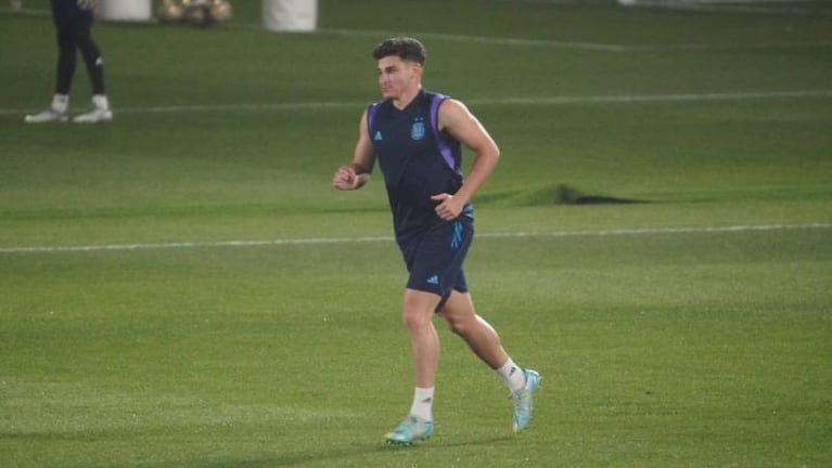 El Doce en el último entrenamiento de la Selección: cómo formaría el equipo