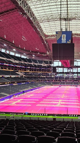 El Doce recorrió el Dallas Stadium, escenario donde se presentará la Selección ante Austria y Jordania.