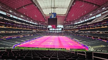 El Doce recorrió el Dallas Stadium, escenario donde se presentará la Selección ante Austria y Jordania.