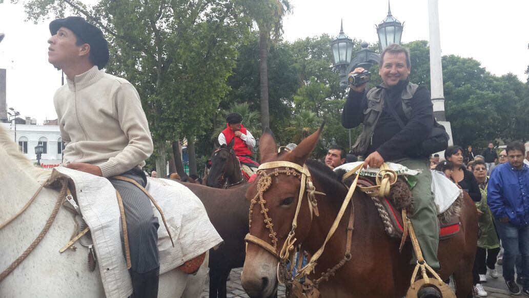 El Doce vivió la Cabalgata Brocheriana por dentro. 