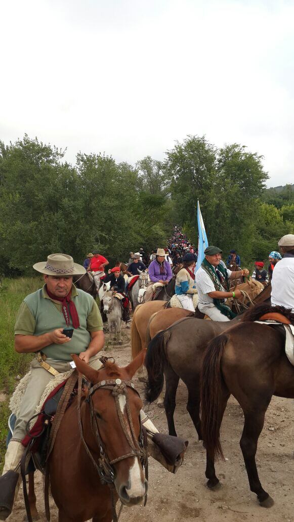 El Doce vivió la Cabalgata Brocheriana por dentro. 