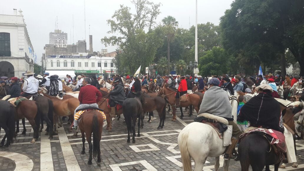 El Doce vivió la Cabalgata Brocheriana por dentro. 