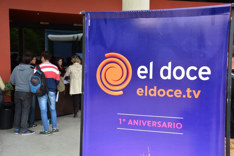 El Doce.tv celebró su primer aniversario con un Encuentro Digital en Espacio Quality. Foto: Sergio Díaz.