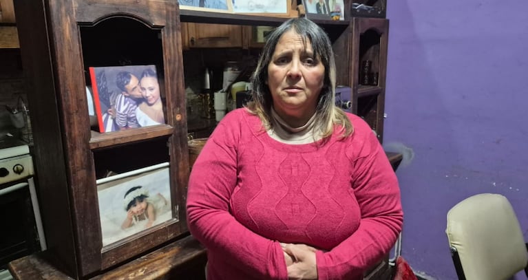 El dolor de la madre de Gabriela Pérez luego del comienzo del juicio.