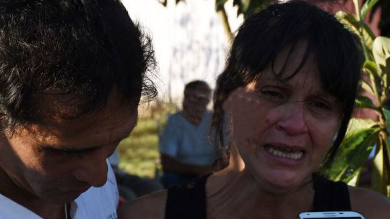 El dolor de los familiares de la víctima. Foto: Primera Edición