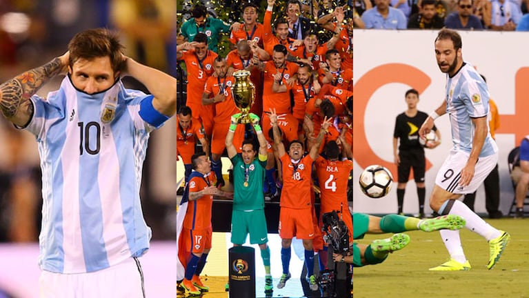 El dolor de Messi, la alegría chilena y la jugada que desperdició Higuain.