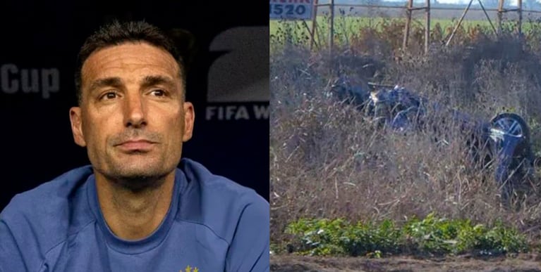 El dolor de Scaloni por una tragedia vial en Pujato.