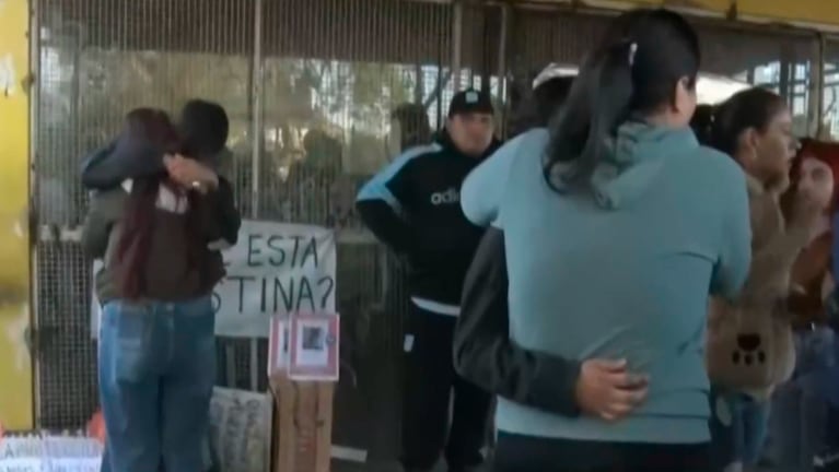 El dolor en la casa de la familia de Agostina.