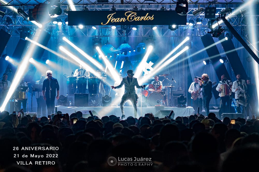 El dominicano festejó sus 26 años como solista a puertas cerradas. Foto: gentileza Lucas Juárez. 