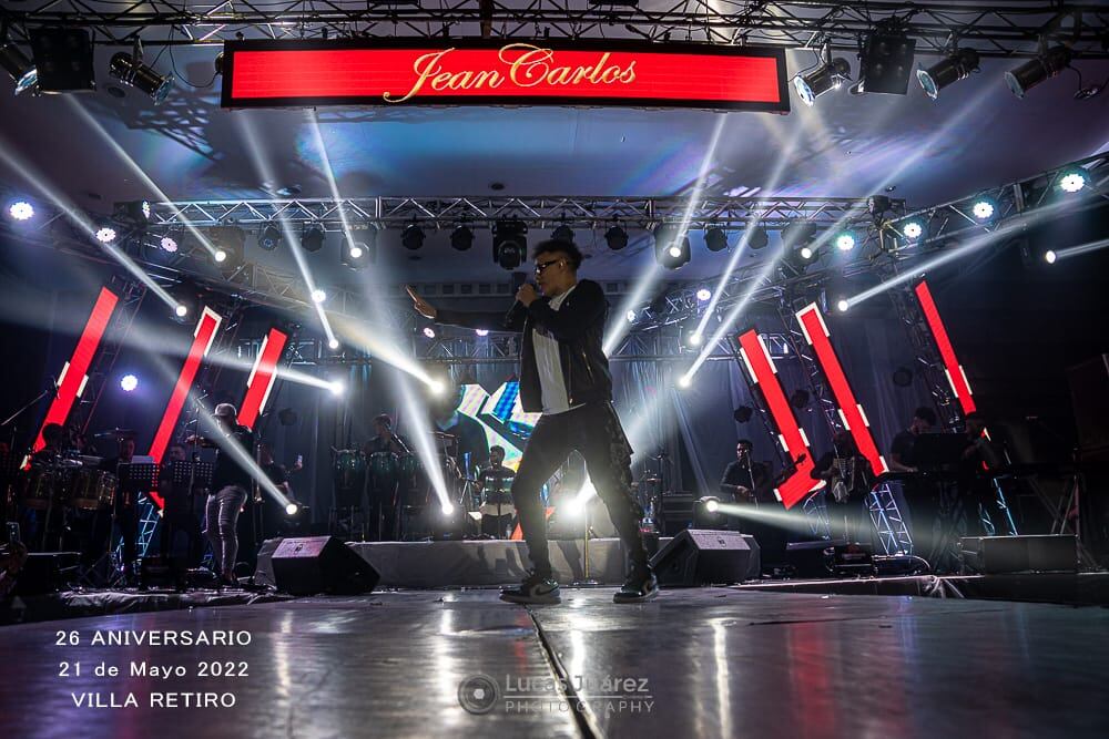 El dominicano festejó sus 26 años como solista a puertas cerradas. Foto: gentileza Lucas Juárez. 