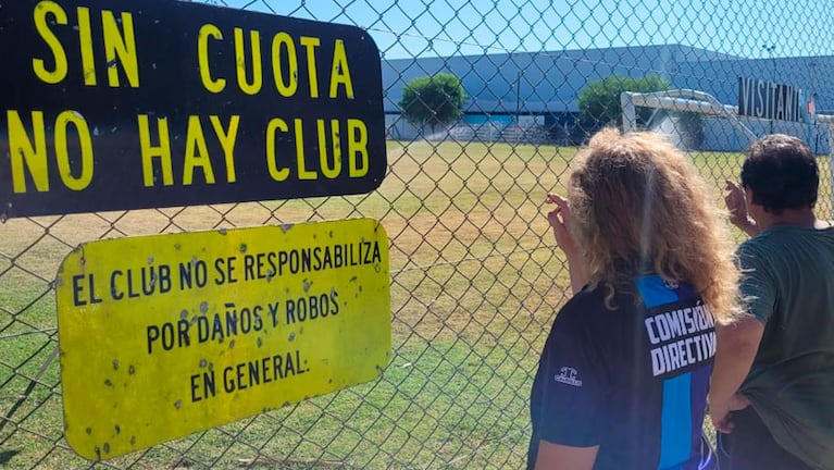 El drama en club Defensores Juveniles. Foto: Fredy Bustos/El Doce.