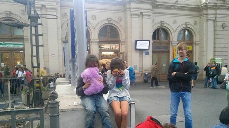 El drama inmigrante en la terminal de Budapest