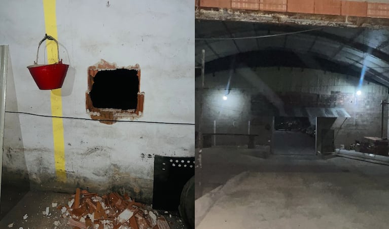 El dueño de una cochera y sus vecinos atraparon a un ladrón. (Fotos: Policía de Córdoba) 