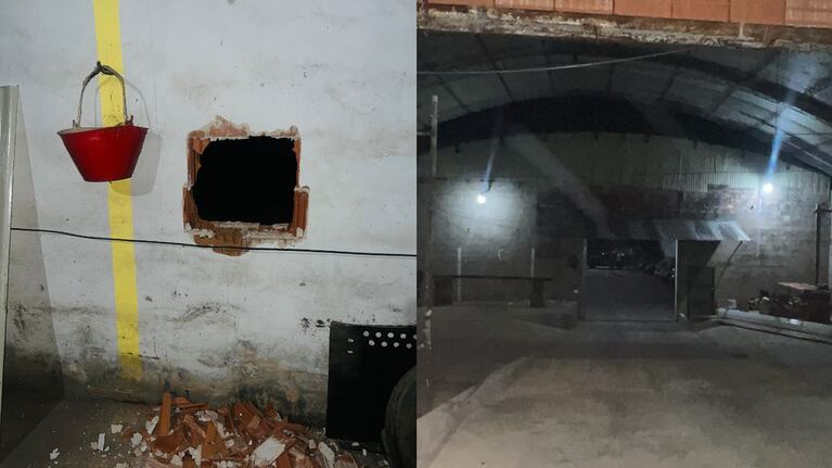 El dueño de una cochera y sus vecinos atraparon a un ladrón. (Fotos: Policía de Córdoba)