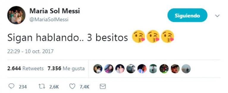 El durísimo mensaje de la hermana de Messi... ¡a Yanina Latorre!