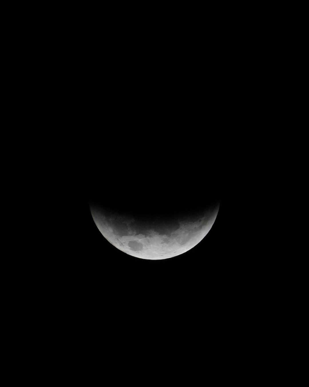 El eclipse lunar desde la lente de El Doce.