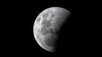 El eclipse lunar en Córdoba. Foto: Eric Preidikman.