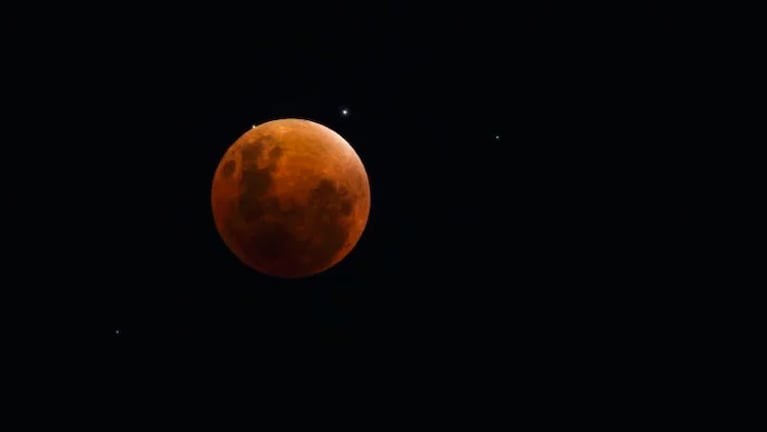 El eclipse total de Luna se podrá apreciar en Córdoba.