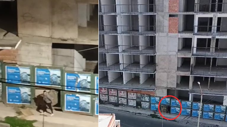 El edificio abandonado está ubicado en Artigas y Montevideo.