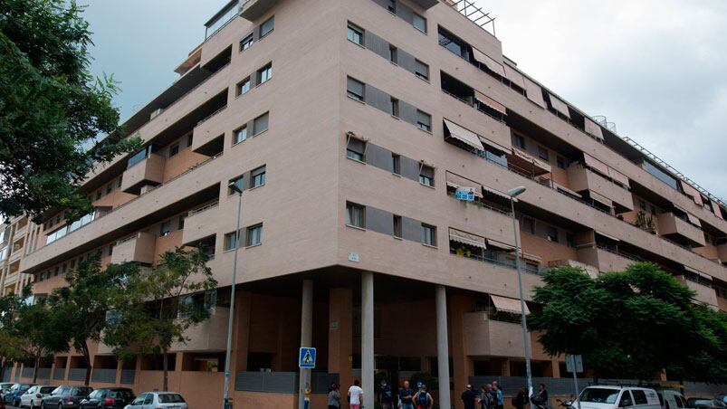 El edificio de Málaga donde ocurrió el hecho. Foto: EFE.