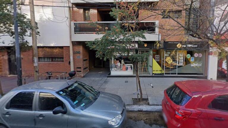 El edificio de Ovidio Lagos al 226, donde ocurrió el dramático episodio.
