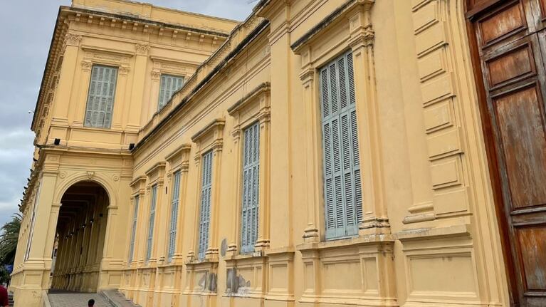El edificio fue un proyecto del arquitecto Francesco Tamburini