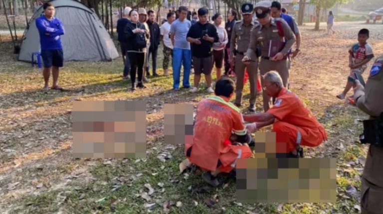 El elefante atacó al hombre y lo mató en el acto.