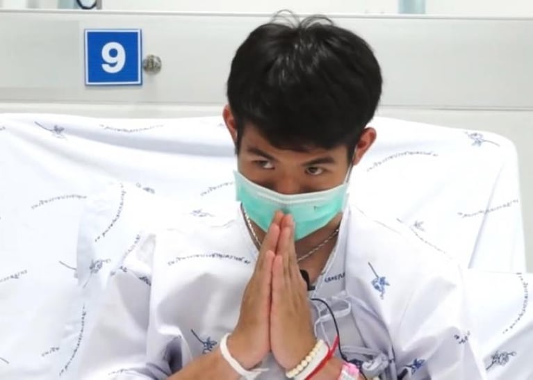 El emocionante video de agradecimiento de los chicos tailandeses