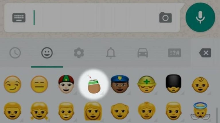 El emoji del mate tiene fecha de estreno en WhatsApp