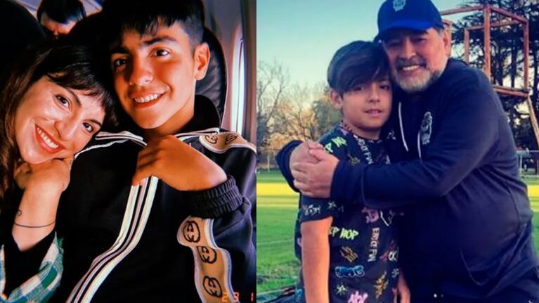 El emotivo pedido de Benjamín Agüero a su mamá Gianinna en el juicio por la muerte de Diego Maradona