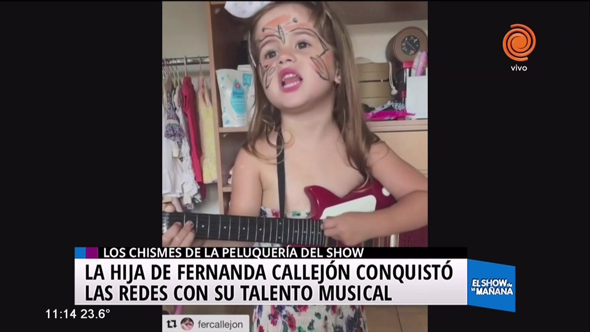 El emotivo video de la hija de Fernanda Callejón