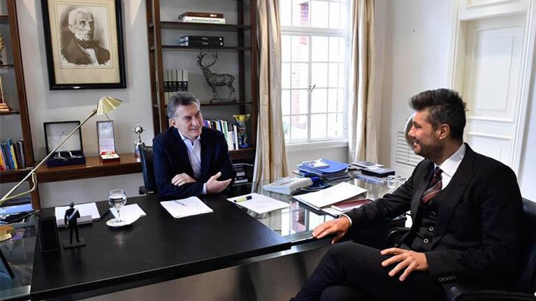 El encuentro fue en la residencia de Olivos y duró una hora.