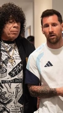 El encuentro privado de La Mona y Messi: la reacción de Jiménez y qué le dijo el capitán de la Selección