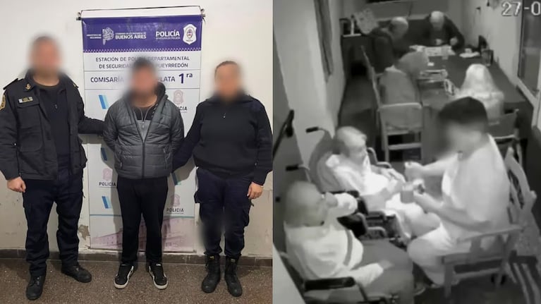 El enfermero volvió a ser detenido tras los videos de maltrato.