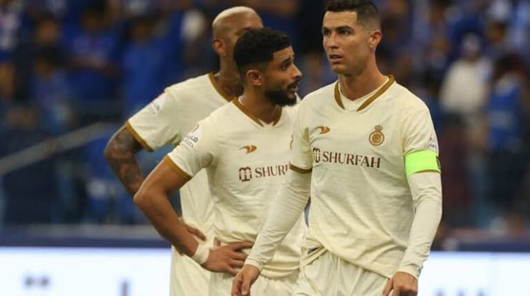 El enojo de Cristiano Ronaldo.