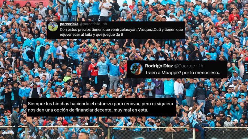 El enojo de los socios de Belgrano.