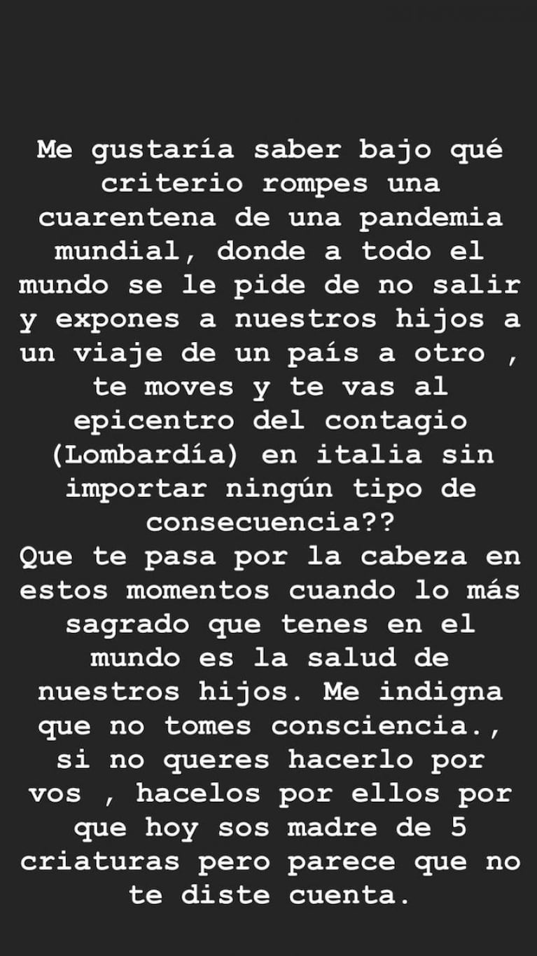 El enojo de Maxi López con Wanda por viajar con sus hijos a Italia 