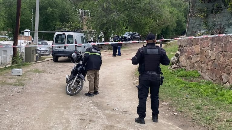 El episodio ocurrió el lunes en barrio La Quinta, en la villa serrana.