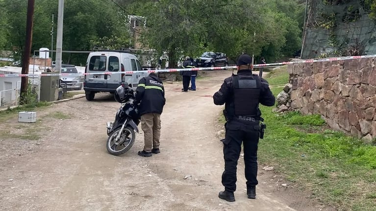 El episodio ocurrió el lunes en barrio La Quinta, en la villa serrana.